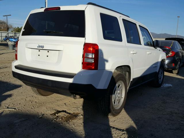 1C4NJPBA5GD742480 - 2016 JEEP PATRIOT SP WHITE photo 4