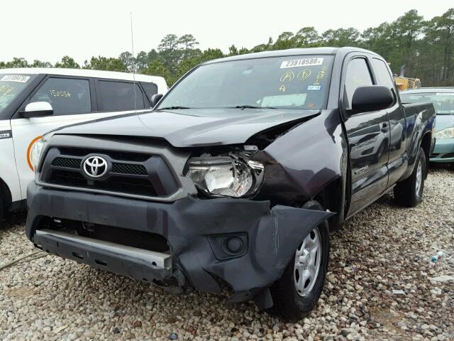 5TFTX4CN4DX027111 - 2013 TOYOTA TACOMA ACC CHARCOAL photo 2