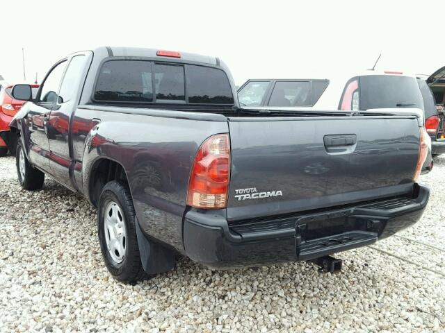 5TFTX4CN4DX027111 - 2013 TOYOTA TACOMA ACC CHARCOAL photo 3