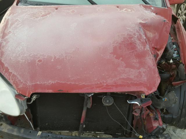 2T1BR32E46C614623 - 2006 TOYOTA COROLLA CE RED photo 7