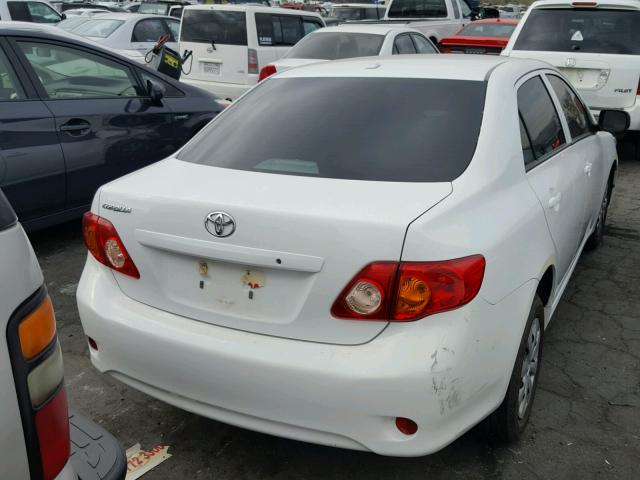 2T1BU4EE8AC389194 - 2010 TOYOTA COROLLA BA WHITE photo 4