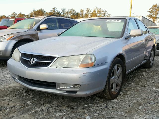 19UUA56892A003261 - 2002 ACURA 3.2TL TYPE SILVER photo 2