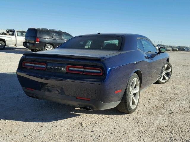 2C3CDZAG5HH501933 - 2017 DODGE CHALLENGER BLUE photo 4