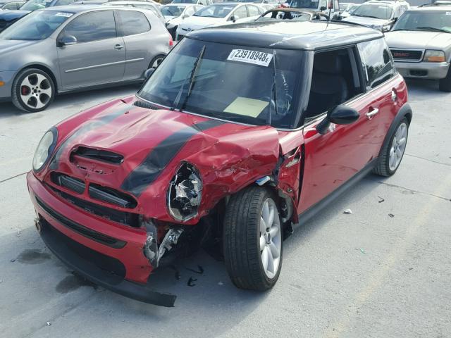 WMWRE33434TD82456 - 2004 MINI COOPER S RED photo 2