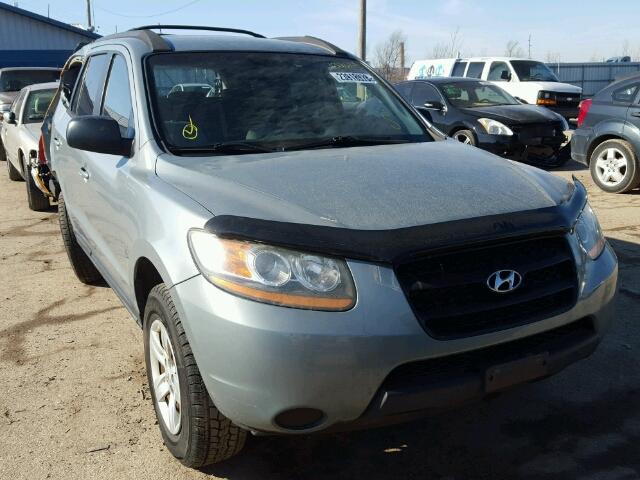 5NMSG13D29H288271 - 2009 HYUNDAI SANTA FE G GRAY photo 1