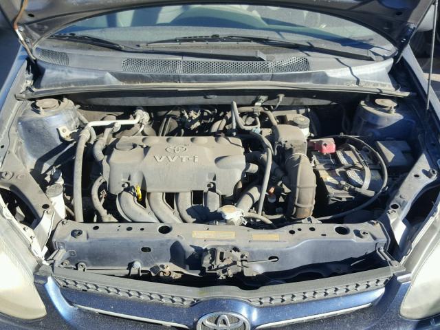 JTDAT123230273695 - 2003 TOYOTA ECHO BLUE photo 7