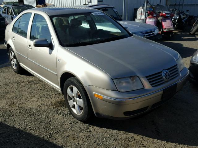 3VWSA69MX4M060222 - 2004 VOLKSWAGEN JETTA GLS GOLD photo 1