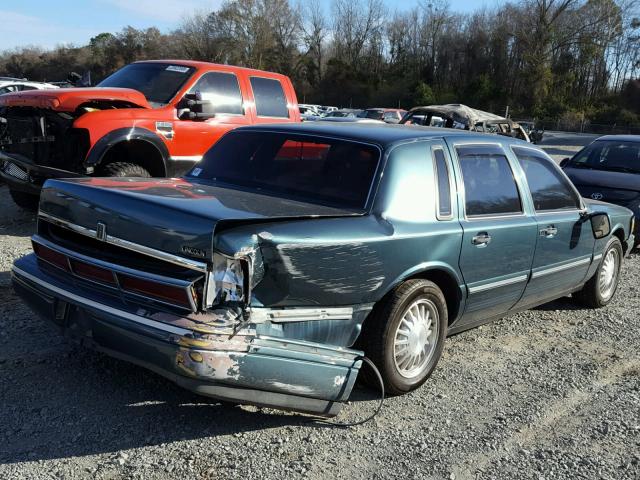 1LNLM82W7TY720074 - 1996 LINCOLN TOWN CAR S GREEN photo 4