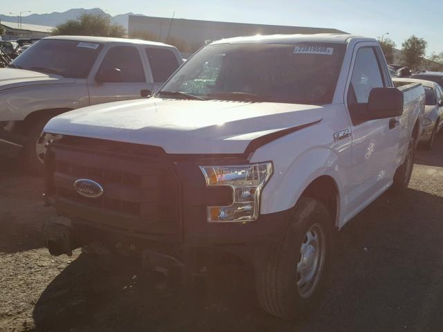 1FTMF1C88GKD32645 - 2016 FORD F150 WHITE photo 2