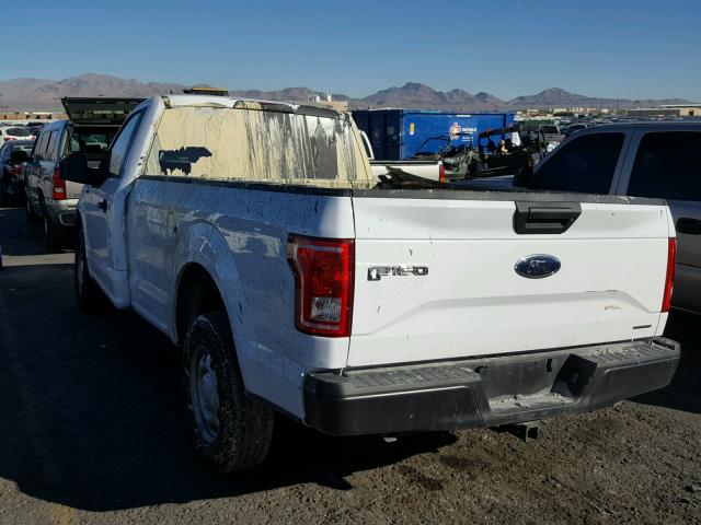 1FTMF1C88GKD32645 - 2016 FORD F150 WHITE photo 3