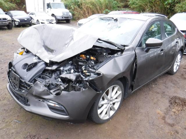 3MZBN1V76HM112247 - 2017 MAZDA 3 TOURING GRAY photo 2