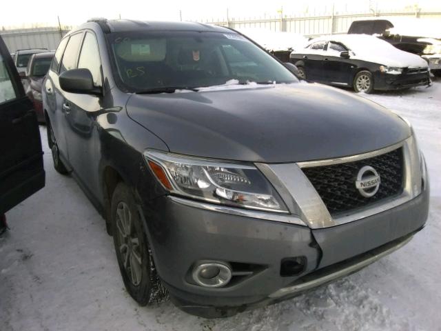 5N1AR2MMXFC678471 - 2015 NISSAN PATHFINDER GRAY photo 1