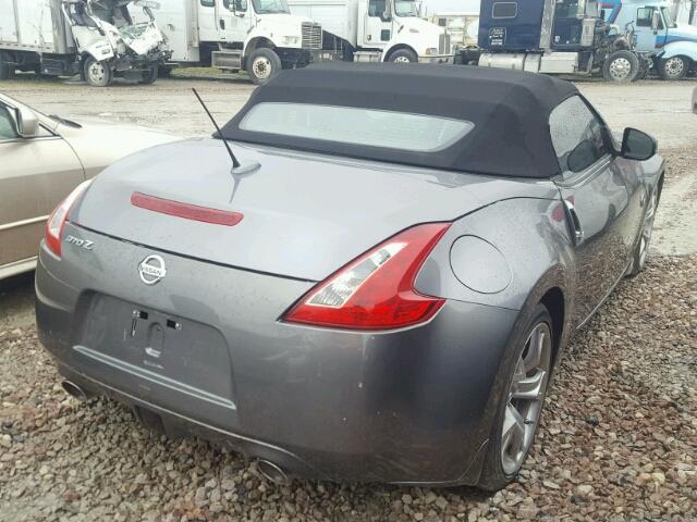 JN1AZ4FH4CM370284 - 2012 NISSAN 370Z BASE GRAY photo 4