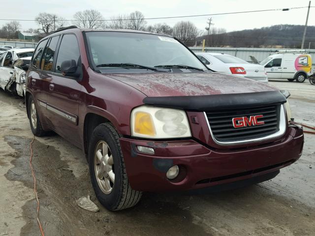 1GKDS13S122322365 - 2002 GMC ENVOY MAROON photo 1