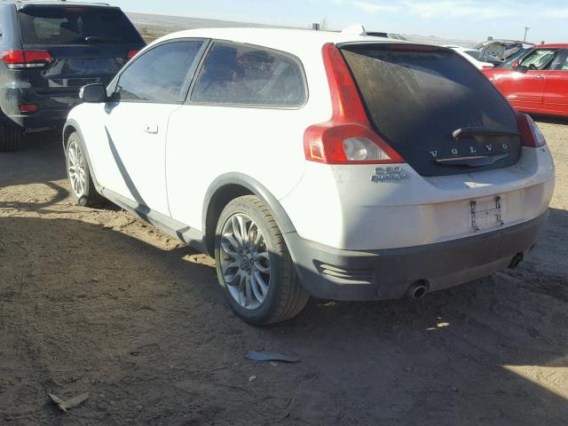 YV1MK672092145914 - 2009 VOLVO C30 T5 WHITE photo 3