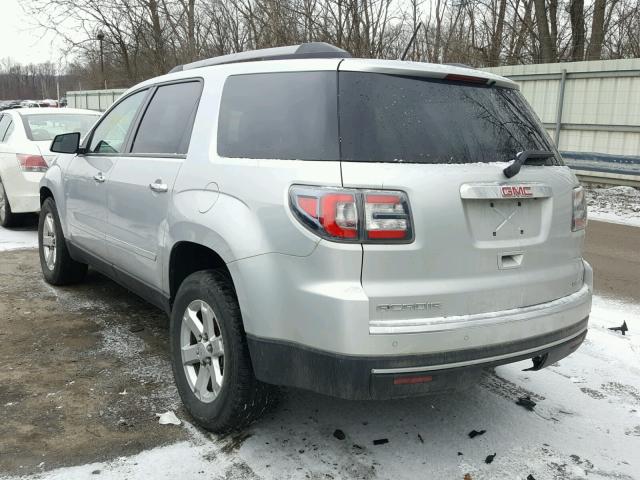 1GKKVPKD8EJ376728 - 2014 GMC ACADIA SLE SILVER photo 3