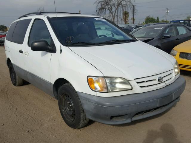 4T3ZF19C53U547936 - 2003 TOYOTA SIENNA CE WHITE photo 1