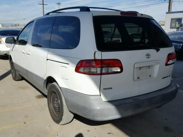 4T3ZF19C53U547936 - 2003 TOYOTA SIENNA CE WHITE photo 3