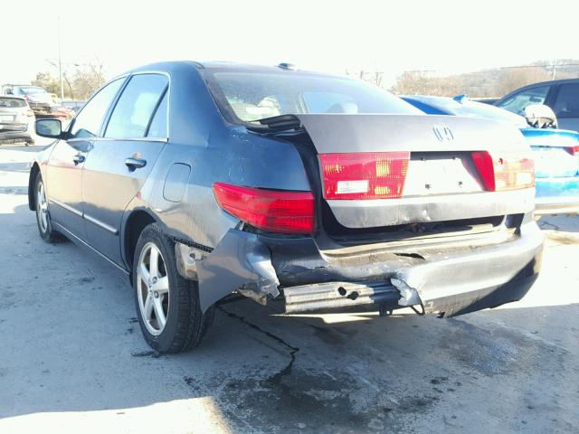 1HGCM56835A133706 - 2005 HONDA ACCORD EX GRAY photo 3