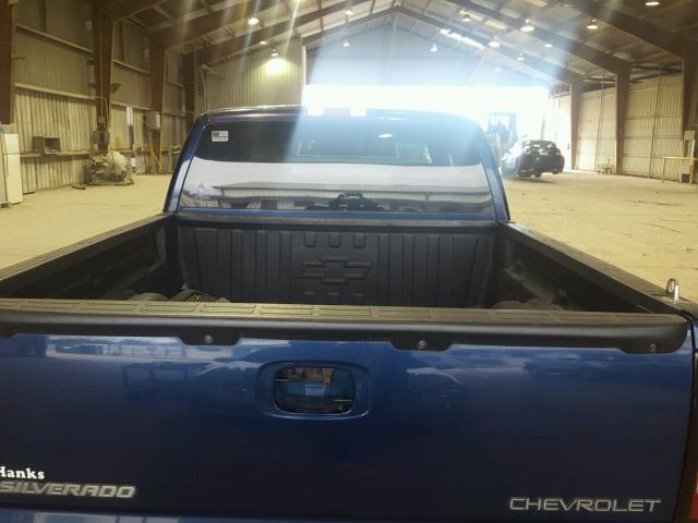 2GCEC19T041359813 - 2004 CHEVROLET SILVERADO BLUE photo 6