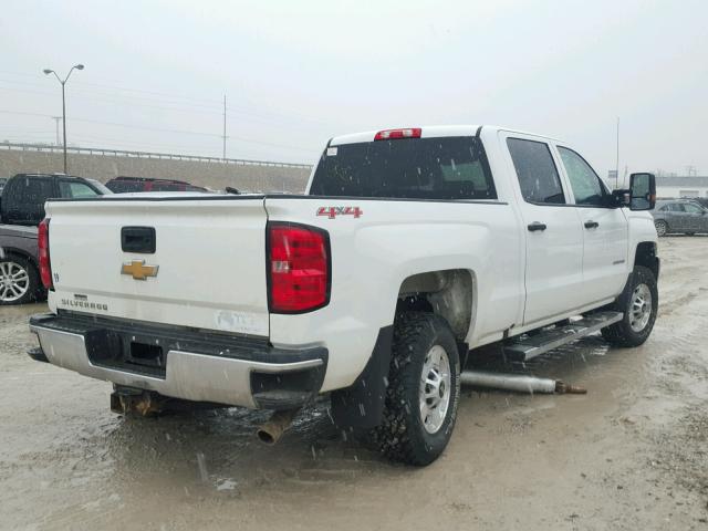 1GC1KUEG6GF174187 - 2016 CHEVROLET SILVERADO WHITE photo 4