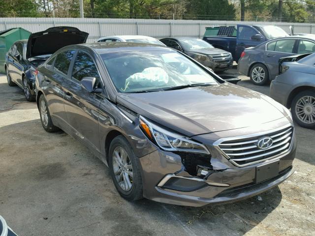 5NPE24AF3GH353551 - 2016 HYUNDAI SONATA SE BROWN photo 1