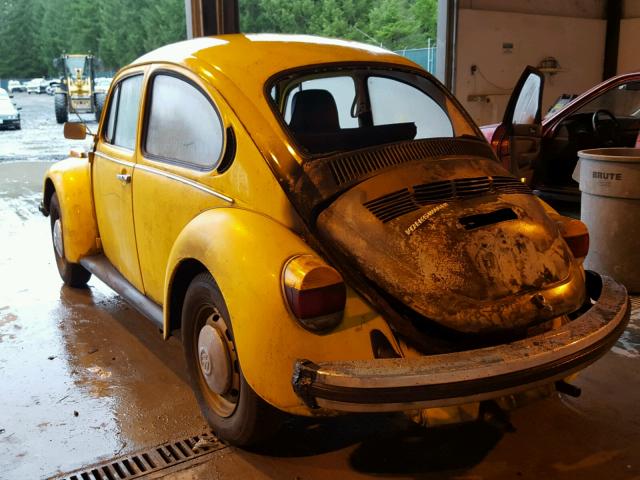 1142399775 - 1974 VOLKSWAGEN SUPER BEET YELLOW photo 3