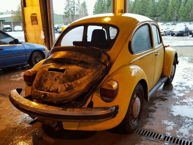 1142399775 - 1974 VOLKSWAGEN SUPER BEET YELLOW photo 4