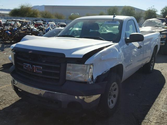 1GTEC14X47Z626232 - 2007 GMC NEW SIERRA WHITE photo 2