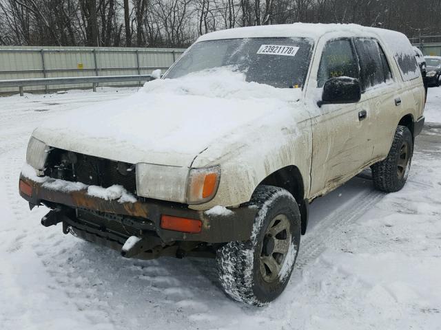 JT3GM84R5V0018483 - 1997 TOYOTA 4RUNNER WHITE photo 2