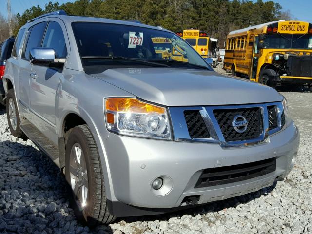 5N1BA0ND7CN612491 - 2012 NISSAN ARMADA SV SILVER photo 1