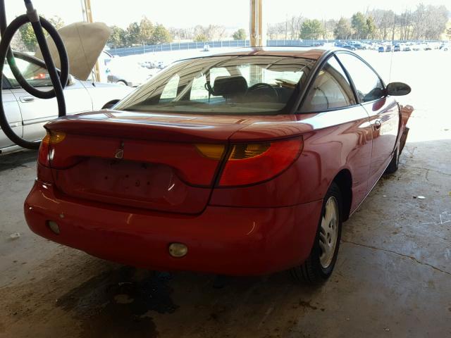 1G8ZY12701Z230239 - 2001 SATURN SC2 RED photo 4