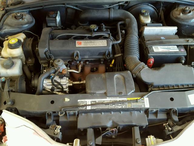 1G8ZY12701Z230239 - 2001 SATURN SC2 RED photo 7