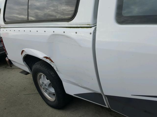 1B7GL23X6SW927076 - 1995 DODGE DAKOTA WHITE photo 9