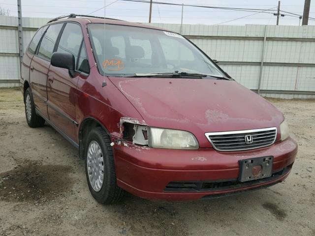 JHMRA1867SC015193 - 1995 HONDA ODYSSEY LX RED photo 1