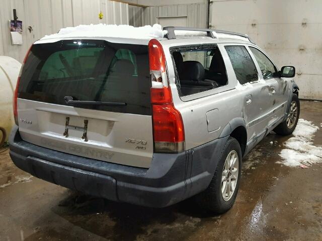 YV1SZ59H441169260 - 2004 VOLVO XC70 SILVER photo 4