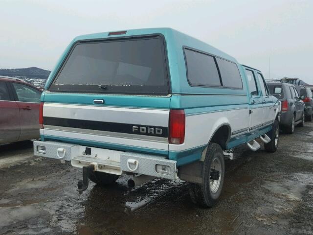 1FTJW36F7TEB58035 - 1996 FORD F350 TWO TONE photo 4