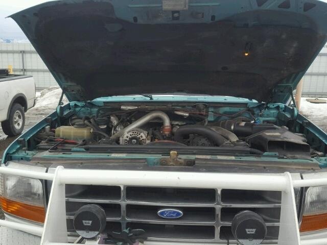 1FTJW36F7TEB58035 - 1996 FORD F350 TWO TONE photo 7