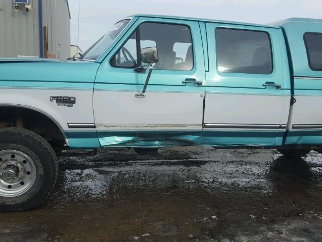 1FTJW36F7TEB58035 - 1996 FORD F350 TWO TONE photo 9