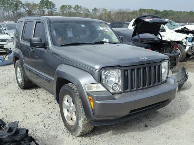 1C4PJLAK6CW165887 - 2012 JEEP LIBERTY SP GRAY photo 1