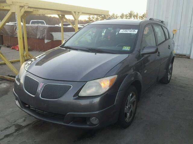 5Y2SM63825Z418905 - 2005 PONTIAC VIBE GRAY photo 2