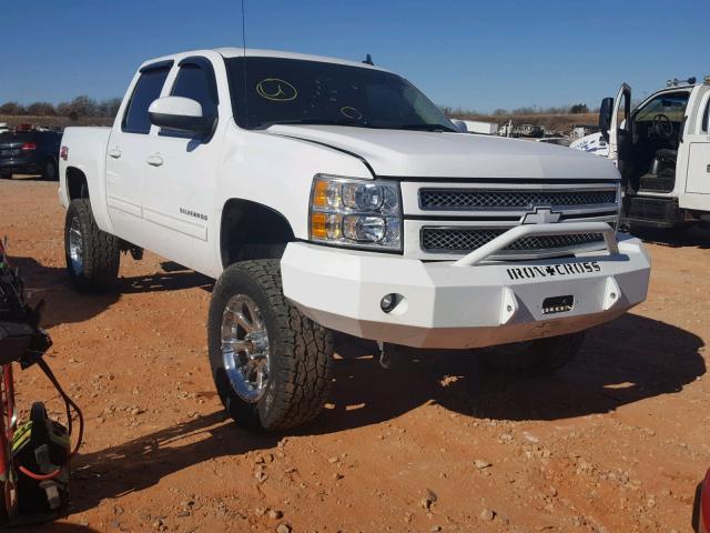 3GCPKSE7XDG208849 - 2013 CHEVROLET SILVERADO WHITE photo 1