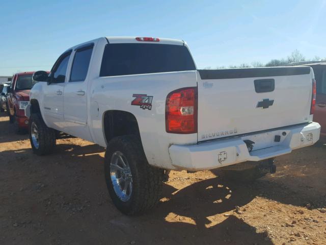 3GCPKSE7XDG208849 - 2013 CHEVROLET SILVERADO WHITE photo 3