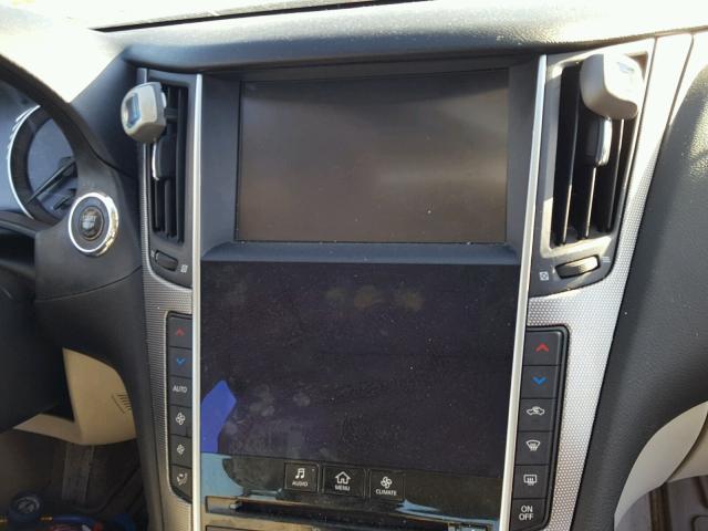 JN1BV7AR3FM404625 - 2015 INFINITI Q50 BASE Gris foto 10