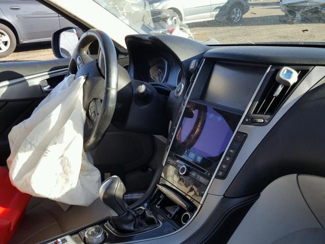 JN1BV7AR3FM404625 - 2015 INFINITI Q50 BASE Gris foto 9