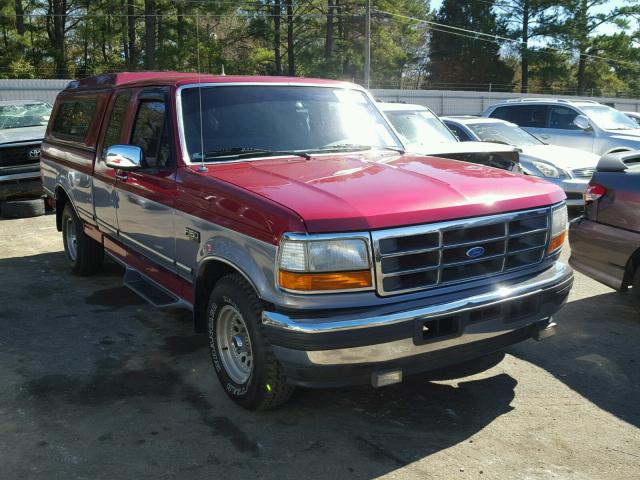 1FTEX15H8RKA85080 - 1994 FORD F150 RED photo 1