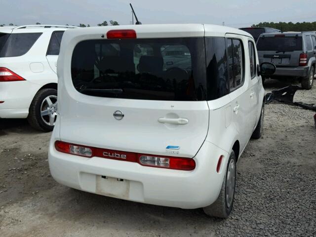 JN8AZ2KR8ET352254 - 2014 NISSAN CUBE S WHITE photo 4