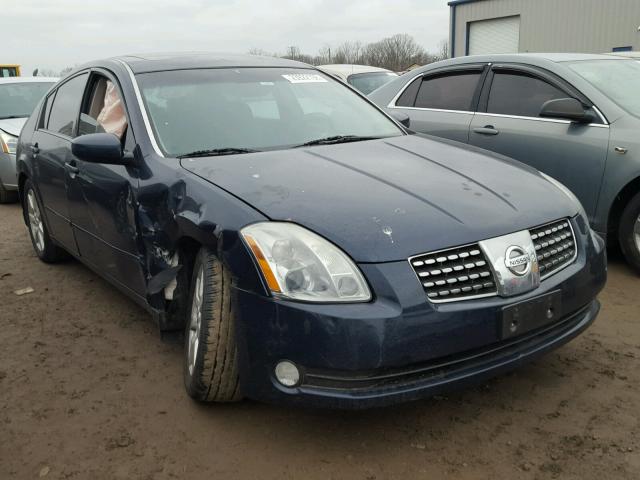 1N4BA41E64C870465 - 2004 NISSAN MAXIMA SE BLUE photo 1