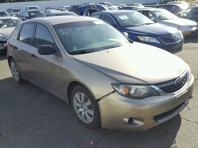 JF1GH61628G813572 - 2008 SUBARU IMPREZA 2. GOLD photo 1