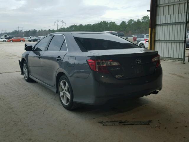 4T1BF1FK7CU097650 - 2012 TOYOTA CAMRY BASE GRAY photo 3